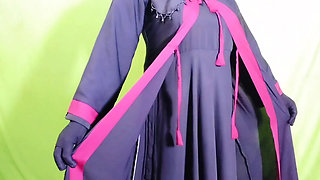 Beautiful Amena Bhabhi has sex indoors wearing a burqa and hijab