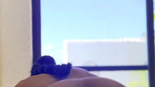 Petite Latina Violeta Grey Loves Sucking, Fucking, Oily Footjobs & Cum on Her Feet