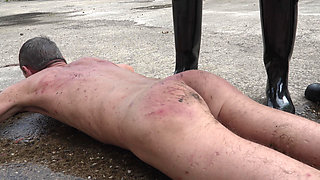 Outside We Cool It Down as Our Toilets