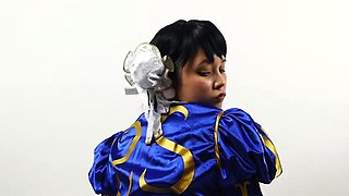 VirtualGeisha - Chun Li Takes Two Cocks Like A True Slu
