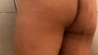 In the shower part 2 the soap is soft and warm like my anus