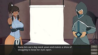 Korra's new Model job - Cummy Bender part 1