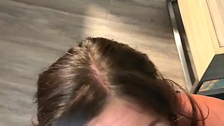 Snuck off from the Pornhub Awards party to get fucked and covered in my dress