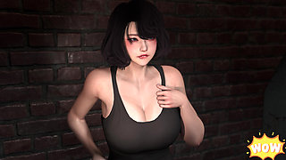3D Big Boobs Korean Slut Got Her Wet Pussy Fucked so Hard by Big Cock