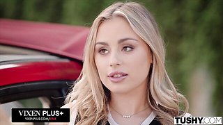 Lustful Christian Clay and Anna Claire Clouds's reverse cowgirl dirt