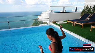 Big Ass Thai Amateur Girlfriend First Time Anal Fuck Recorded