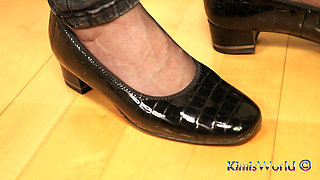 Nylon Soles Worship - Extreme Feet Tease, Dangling & Shoeplay