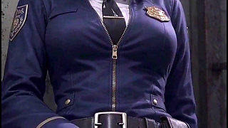 3d Anime Police Cosplay in Prison