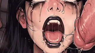 My New Girlfriend Taboo Hentai Game Ep.45 Goth Girl Friend Ruined Makeup From Extreme Deepthroat!