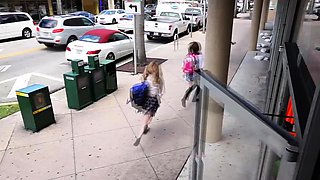 Rich Asian Shoplifter Gets Double Penetrated