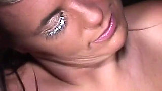 Big Tits Blonde MILF Wife Lara Leighton Enjoys a Spunky Dogging Mission on Her Knees Sucking Cocks