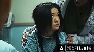 Comely Lulu Chu and Penny Barber - alien trailer - Pure Taboo