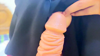 POV: Arab Muslim Maid See Boss's Cock When She Bed Clean Then Hot Maid Give Him Blowjob - Beautiful