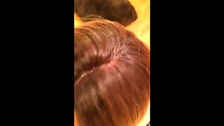 Sucking Daddy's Cock in my Slutty Crossdress