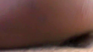 Ebony teen cowgirl filled with hot jizz