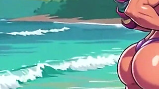 Big Boob Beach Babes (ai)