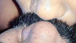 Tamil husband makes his wife who has a big ass bend over and thrusts into her.