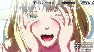 Anime Hentai Hardcore Fuck: Big Tits Girl Gets Pussy Pounded Doggystyle & Creampie
