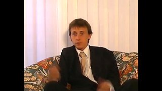 Blonde Petite MILF Gets a Facial with Warm Cum