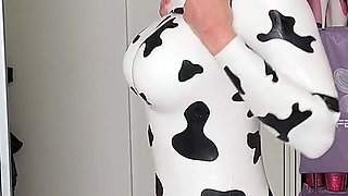 Silicone Catsuit Transformation