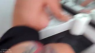 Waitress Messed Up the Order, Paid With Her Big Tits and Ass
