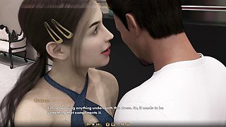 Animated young lesbian adventures with 3D wife Rola Takizawa