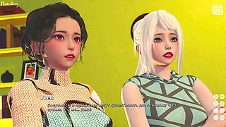 Interactive animated porn games with sexy cartoon visuals and hot schoolgirls