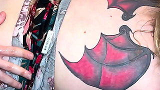 BBW MILF Extreme Gangbanged in Standing DP