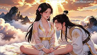 Ask Master Carnal Dual Cultivation, Chinese Classical Beauty, Who Will Leave You Unable to Oppose. Ai- Generated