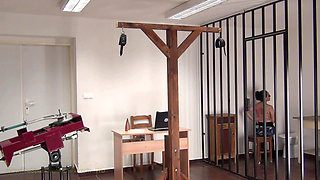 Yasmeena Spanking Machine - Bare Back Whipping