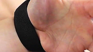 Duct Tape Tied up Bondage Blowjob