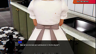 Maids and maidens: horny guy is having a dream how he fucks his maid-ep5