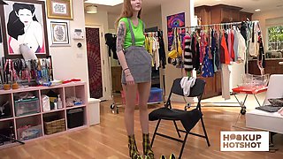 BTS - Megan Winters Shows Off Her Natural Charm Behind The Scenes!