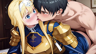 Kirito X Alice (sao)