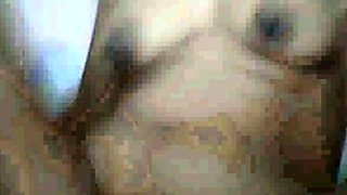 Dimples, a Filipina MILF, Performs on Webcam