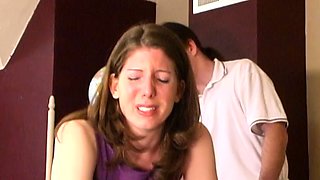 Amateur fetish big booty bitch riding with her bum