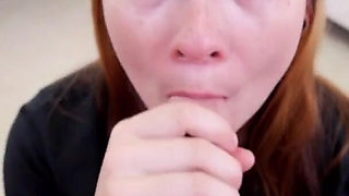 20 Years Old Teen Natasha Knoles POV Blowjob and Cum Swallow