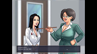 Summertime Saga Miss Okita Animation Collection [part 32] Nude Sex Game Play [18+] Adult Game