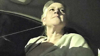 Friends Dirty Panties Make Me Gush in My Car as I Leave Her House Pt 1 of 2