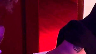 The Latina Brunette Performed a Striptease and Gave a Delicious Blowjob to Seduce the Old Cuckold