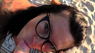 Public Beach Anal Adventure With A Horny Milf