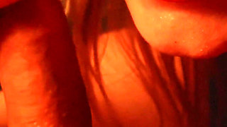 Perfect Girl Gives a Deep Blowjob with Lots of Spit - Sensual Asmr