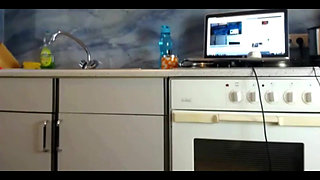 Sexydea's Sultry Kitchen Tease Watch Me Flaunt My Irresistible Assets!