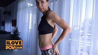 Sporty slut Lilu Moon slobbers and grinds all over your cock by It sPOV: Porn