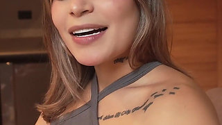 My Best Friend's Stepdad Fills My Pussy with Milk While His Wife Is Away! Carolina Agudelo - Papuchizz