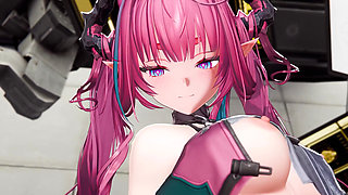Arknights Endfield - Horny Yvonne Masturbation - 3D Hentai Animations