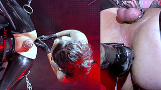 Double Anal Fisting Birds Eye with Mistress Yazmin Maz Morbid