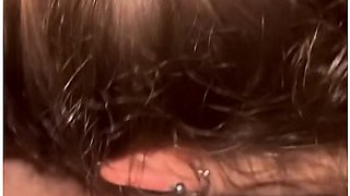 18 Year Old College Slut Gives Wet Slppy Blowjob In Car