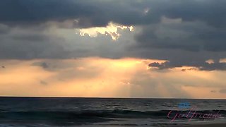 Megan Sage: Sunsets are better with her big tits and ass
