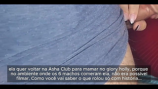 Married Housewife Enjoys Riding Her Cuckold and Is Interrupted When They Try to Open Her Bedroom Door